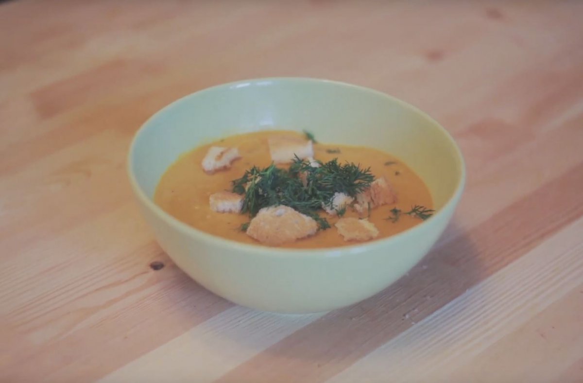 Тыквенный суп от «Кулинарных приключений» – отличный вариант на Хэллоуин